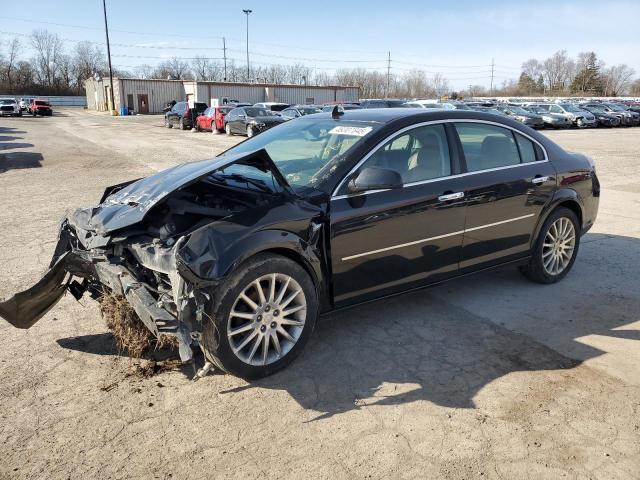 SATURN AURA XR 2007 black  gas 1G8ZV57797F221252 photo #1