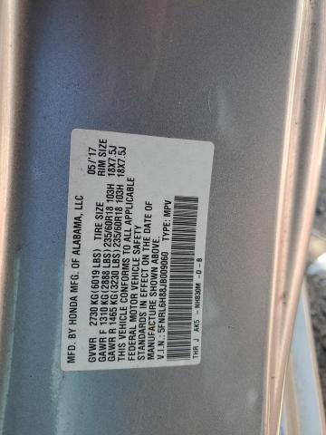 2018 HONDA ODYSSEY TO - 5FNRL6H88JB009060