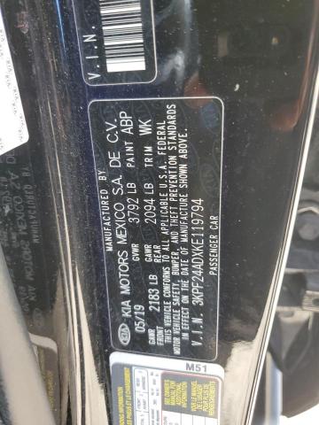 2019 KIA FORTE FE - 3KPF24ADXKE119794