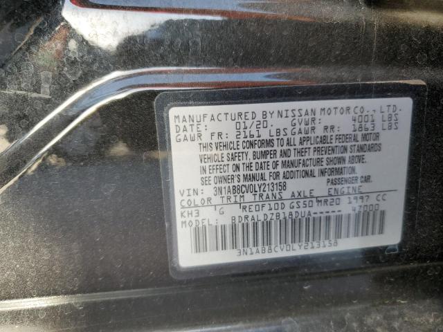 2020 NISSAN SENTRA SV - 3N1AB8CV0LY213158