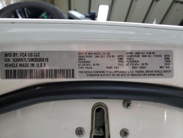 2021 RAM 1500 CLASS - 1C6RR7LT8MS505619