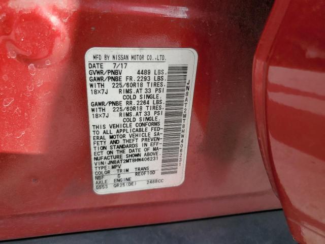 2017 NISSAN ROGUE S - JN8AT2MT8HW406231