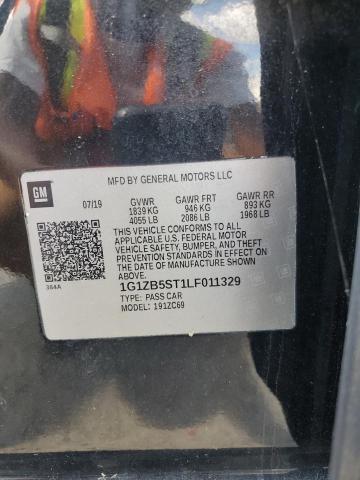 2020 CHEVROLET MALIBU LS 1G1ZB5ST1LF011329