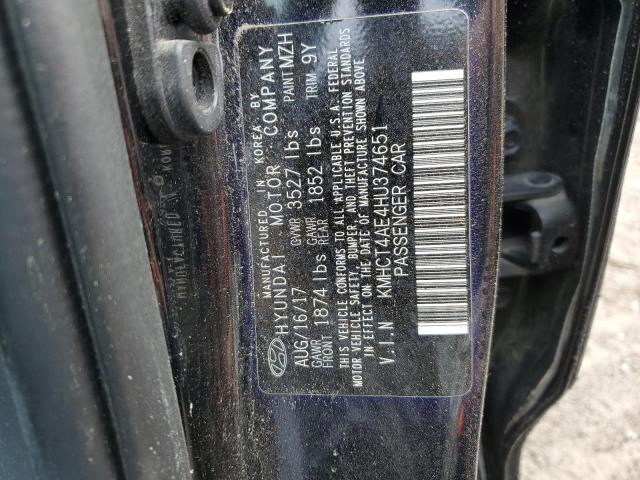 2017 HYUNDAI ACCENT SE - KMHCT4AE4HU374651