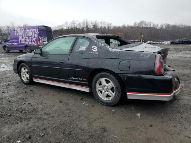 CHEVROLET MONTE CARL 2002 black  gas 2G1WX15K129204748 photo #3