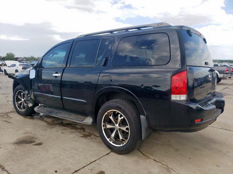NISSAN ARMADA SE 2008 black  gas 5N1AA08D18N610413 photo #3