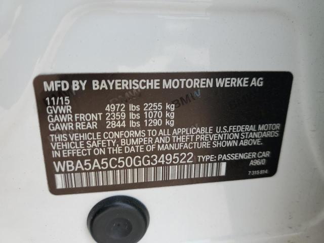 2016 BMW 528 I - WBA5A5C50GG349522