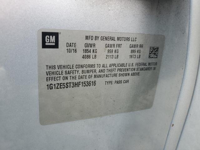 2017 CHEVROLET MALIBU LT - 1G1ZE5ST3HF153616
