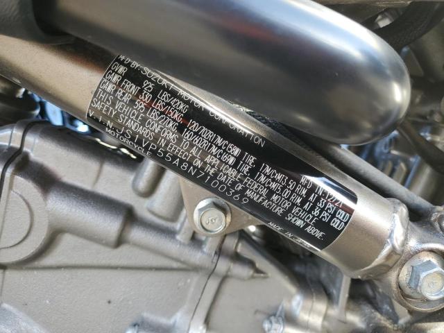 2022 SUZUKI SV650 JS1VP55A8N7100369