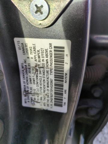 2015 HONDA CIVIC SE 2HGFB2F70FH520967