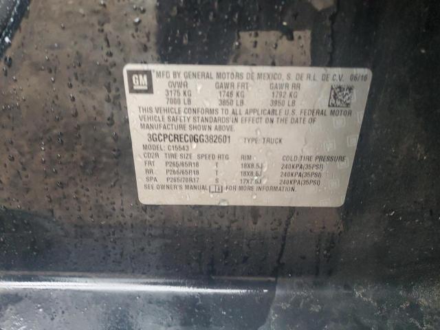 2016 CHEVROLET 150 3GCPCREC0GG382601