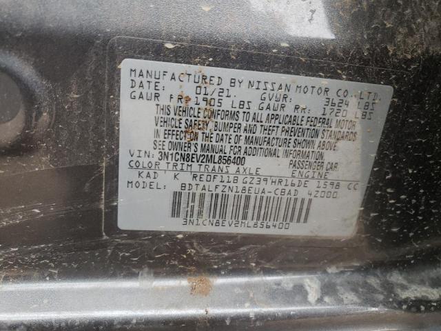 2021 NISSAN VERSA SV - 3N1CN8EV2ML856400