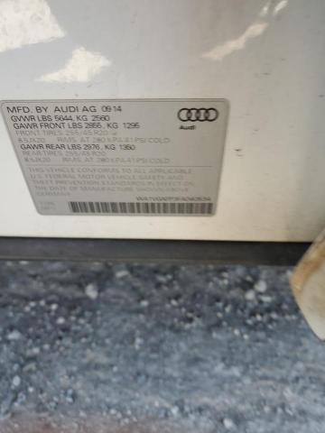 2015 AUDI SQ5 PRESTI WA1VGAFP3FA040534