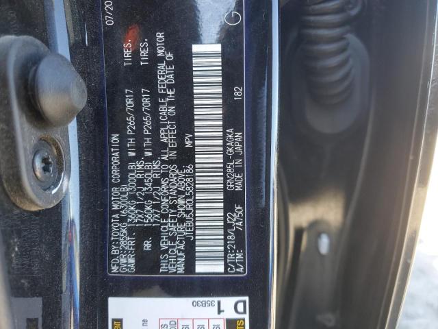 2020 TOYOTA 4RUNNER SR - JTEBU5JR0L5828186