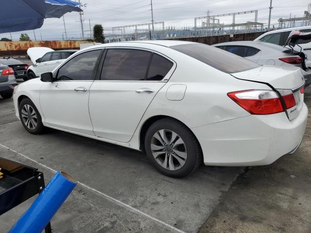 HONDA ACCORD LX 2014 white  gas 1HGCR2F30EA246582 photo #3
