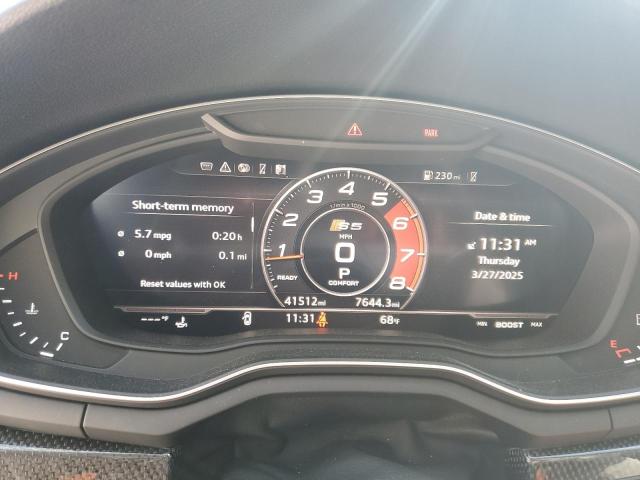 2019 AUDI S5 PRESTIG WAUC4CF56KA012993