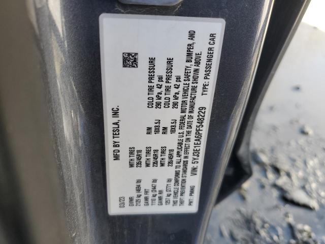 2023 TESLA MODEL 3 - 5YJ3E1EA6PF548229