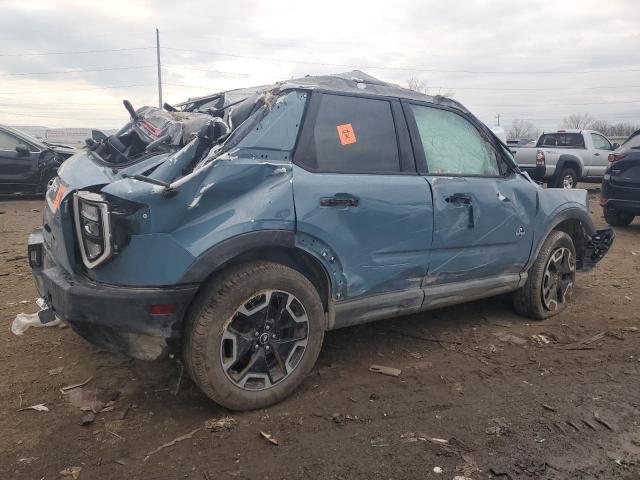 Vin: 3fmcr9c6xmra14433, lot: 50605165, ford bronco outer banks 20213