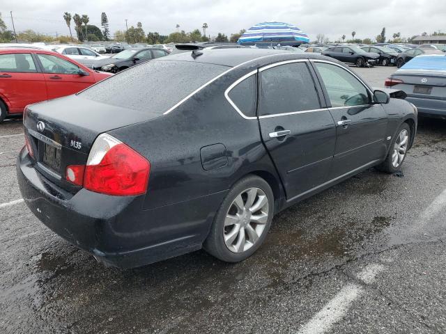 INFINITI M35 BASE 2006 black  gas JNKAY01E56M104362 photo #4