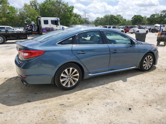 Vin: 5npe34af9gh422644, lot: 51089765, hyundai sonata sport 20163