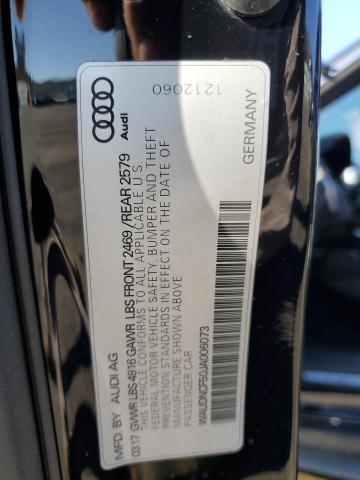 2018 AUDI A5 PREMIUM - WAUDNCF50JA006073