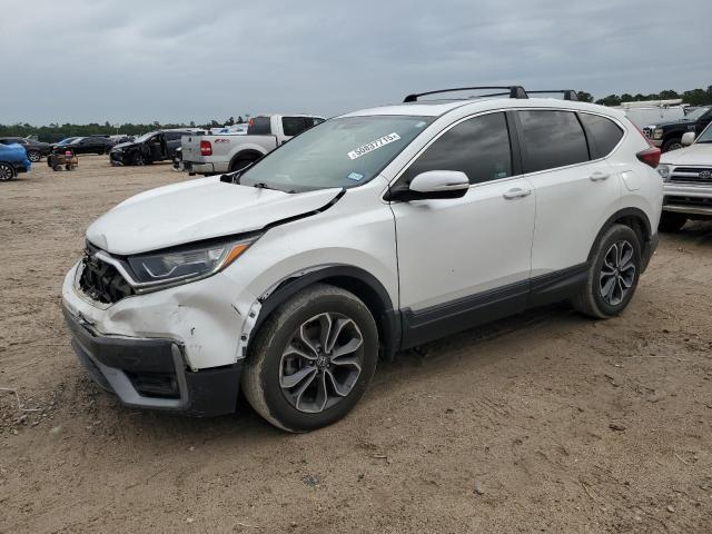 HONDA CR-V EX 2021 white  gas 2HKRW1H55MH417778 photo #1