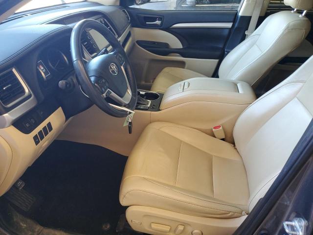 2019 TOYOTA HIGHLANDER - 5TDJZRFHXKS729215