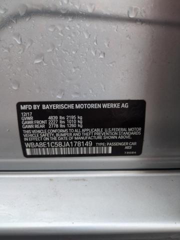 2018 BMW 330E - WBA8E1C58JA178149