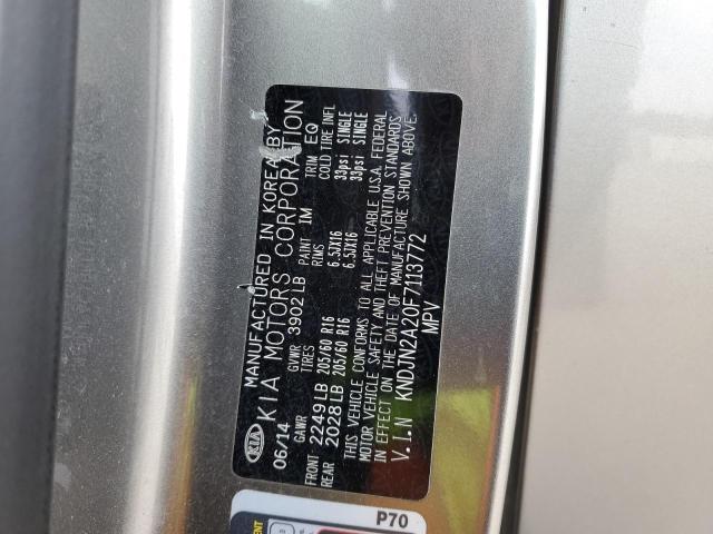 2015 KIA SOUL - KNDJN2A20F7113772