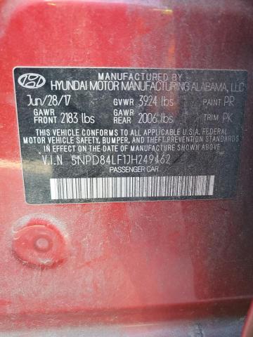 2018 HYUNDAI ELANTRA SE - 5NPD84LF1JH249462
