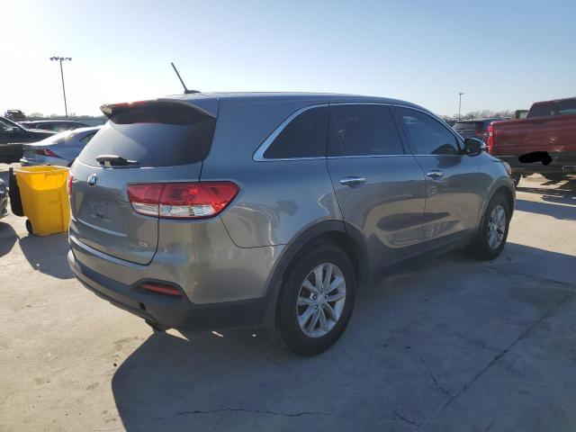 KIA SORENTO LX 2017 gray  gas 5XYPG4A33HG191834 photo #4