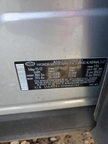 2022 HYUNDAI SANTA FE S - 5NMS24AJ0NH465743