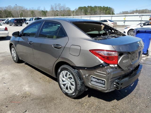 Vin: 2t1burhe7kc173427, lot: 49346975, toyota corolla l 20192
