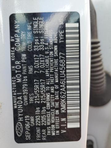 2020 HYUNDAI KONA SEL P KM8K62AA6LU456877