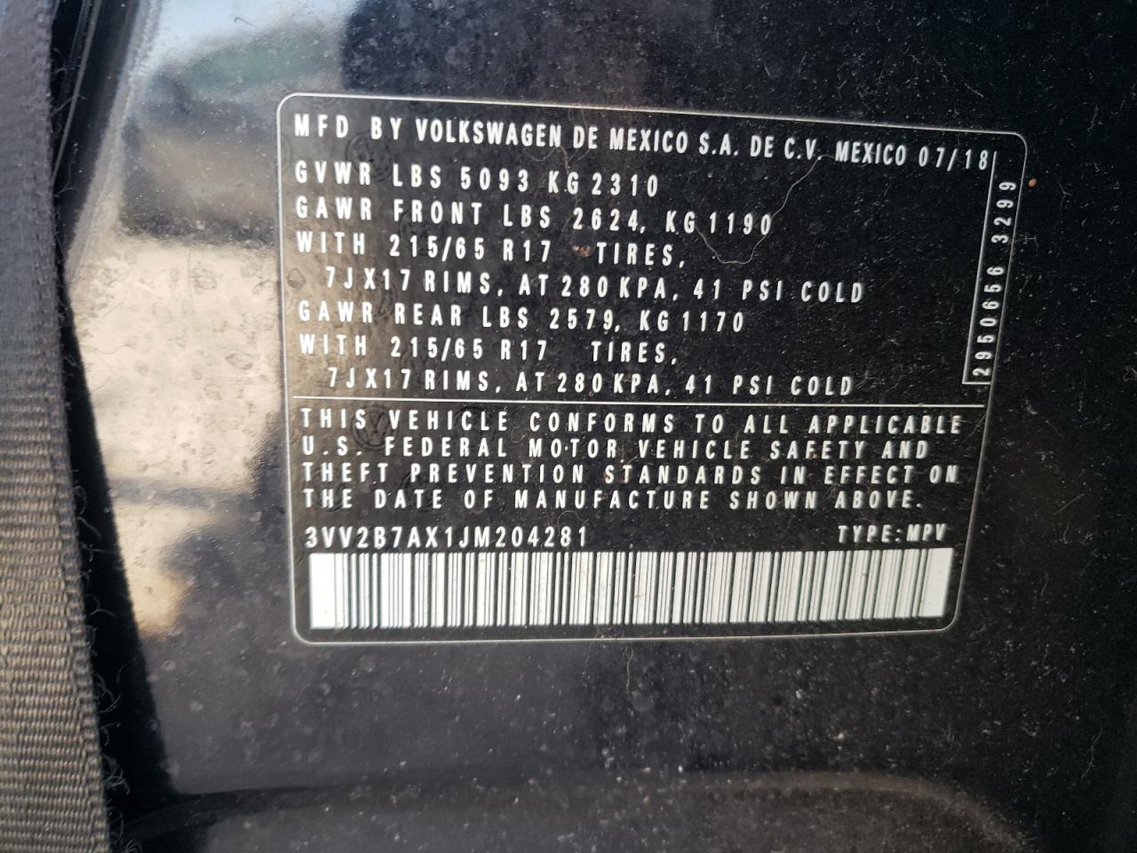 VOLKSWAGEN TIGUAN SE