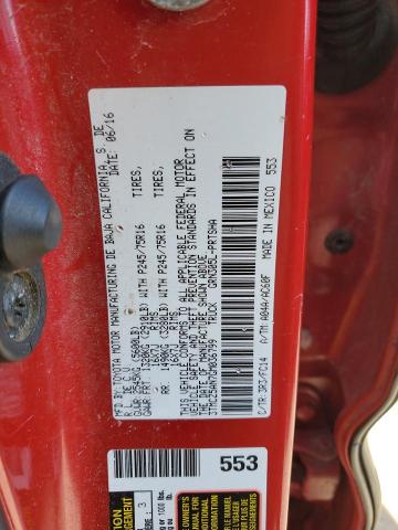 2016 TOYOTA TACOMA DOU - 3TMCZ5AN7GM036799