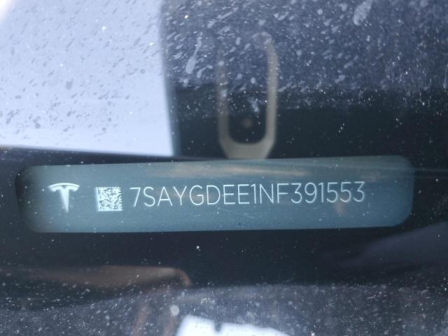 2022 TESLA MODEL Y - 7SAYGDEE1NF391553