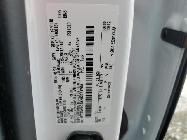 2022 FORD F150 SUPER 1FTEW1CB5NKE31758