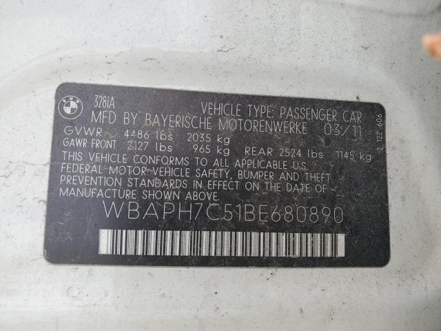 2011 BMW 328 I - WBAPH7C51BE680890