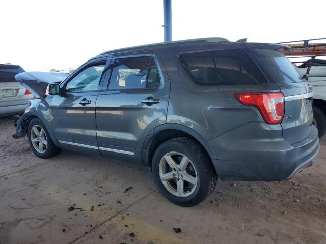 FORD EXPLORER X 2017 charcoal  gas 1FM5K8D87HGD07744 photo #3