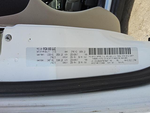 2015 RAM TRADESMAN 2C4JRGAG5FR679647