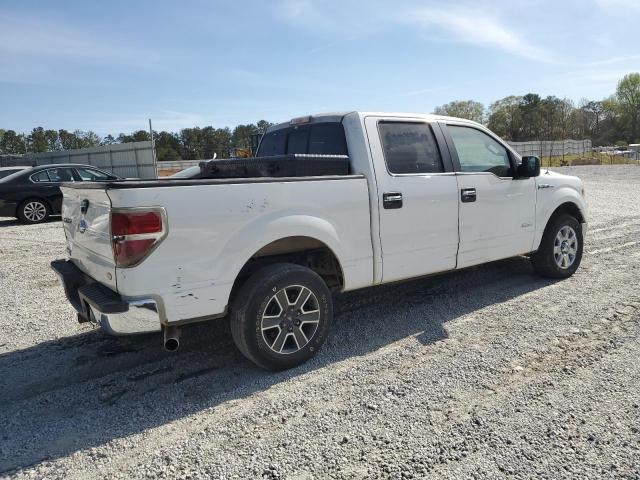FORD F150 SUPER 2014 white crew pic gas 1FTFW1CT2EFC07899 photo #4