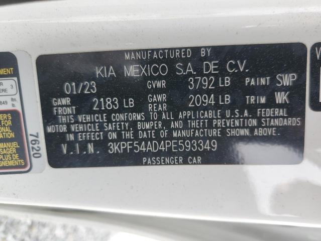 2023 KIA FORTE GT L - 3KPF54AD4PE593349