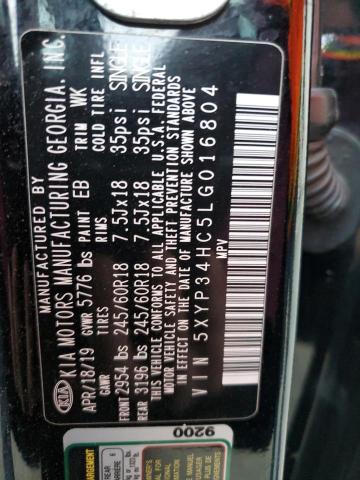 2020 KIA TELLURIDE - 5XYP34HC5LG016804