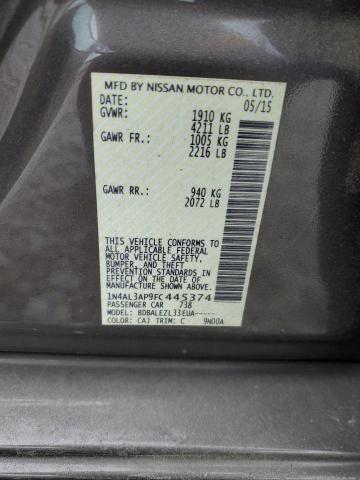 2015 NISSAN ALTIMA 2.5 - 1N4AL3AP9FC445374