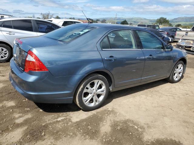 FORD FUSION SE 2012 teal  flexible fuel 3FAHP0HG4CR320545 photo #4