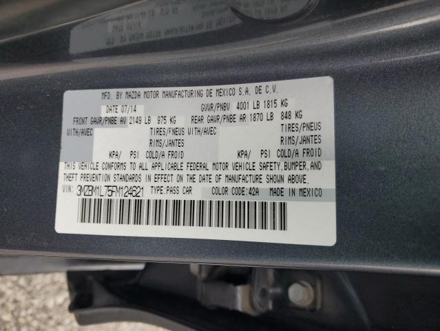 2015 MAZDA 3 TOURING - 3MZBM1L75FM124621