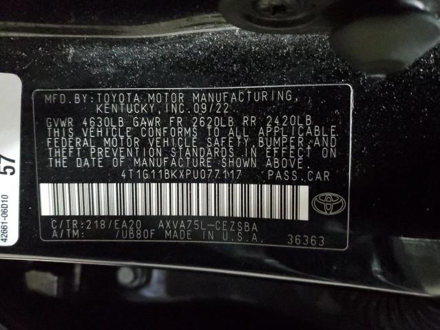 2023 TOYOTA CAMRY SE N - 4T1G11BKXPU077117