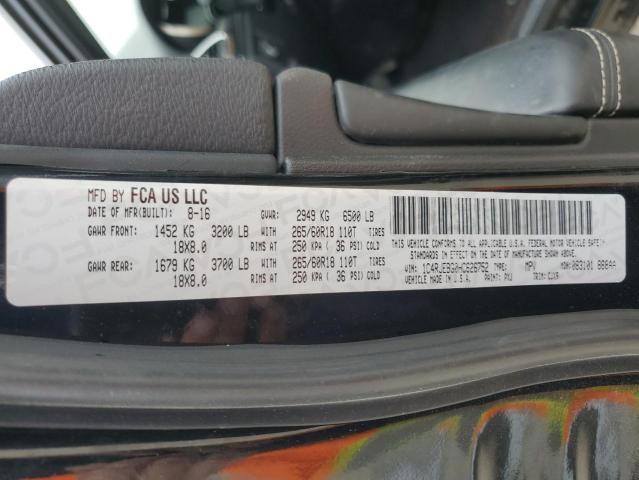 2017 JEEP GRAND CHER - 1C4RJEBG0HC626752