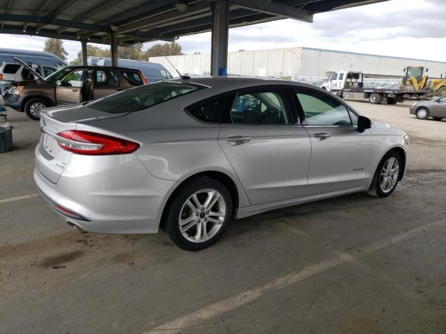 FORD FUSION SE 2018 silver  hybrid engine 3FA6P0LU5JR117293 photo #4